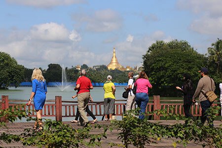 Easy Cycling Around Yangon 4 Days